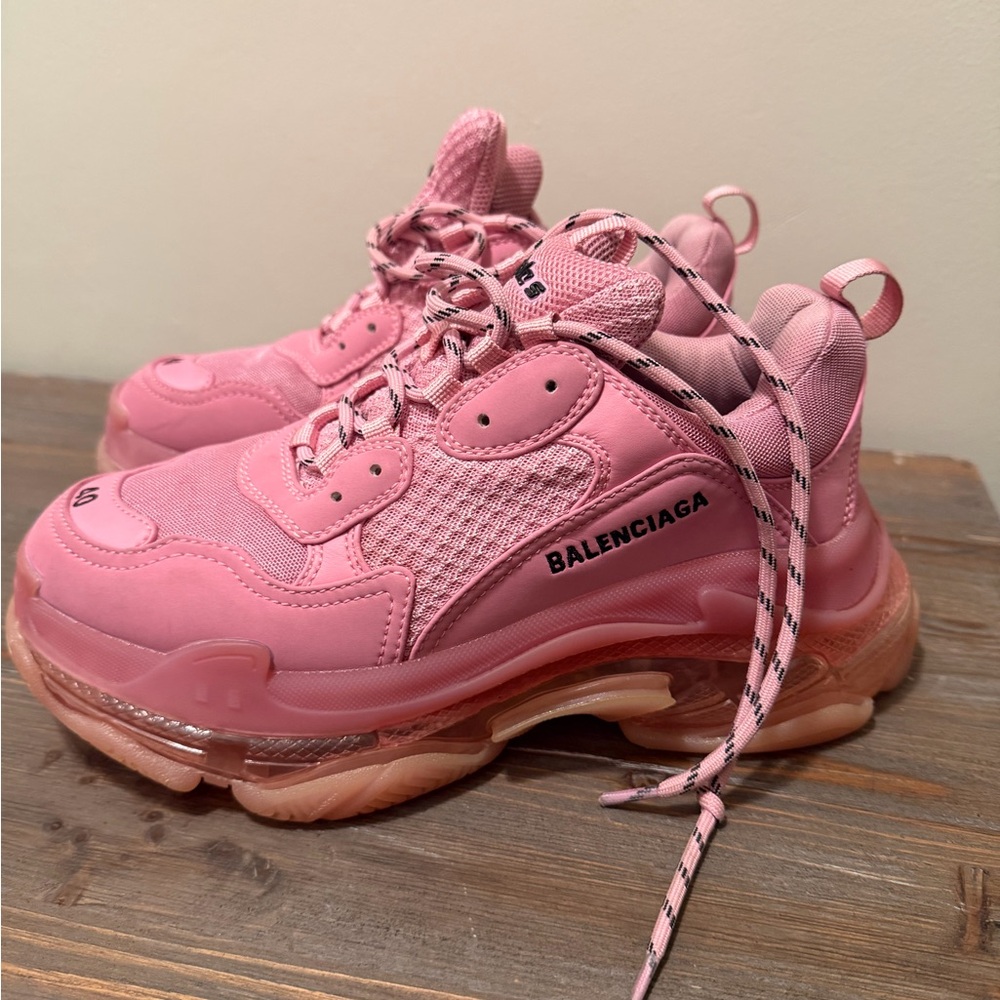 Balenciaga Triple S 'Clear Sole - Pink'